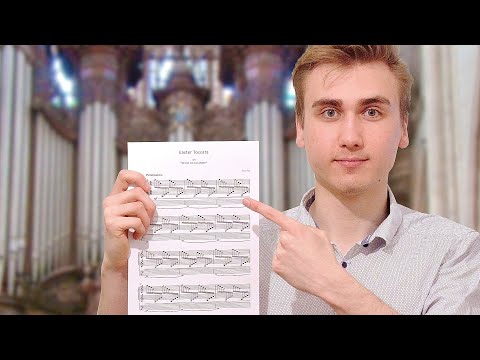 EASTER TOCCATA - Paul Fey (Sheet Music) • Cavaillé-Coll St. Ouen Sampleset for Hauptwerk Software
