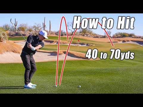How to hit the 40 to 70 Yard Golf Shot
