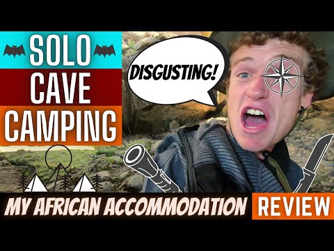 Sleeping in a Cave Review | A Solo Hiking and Cave Camping Comedy Vlog in the Drakensberg Mountains