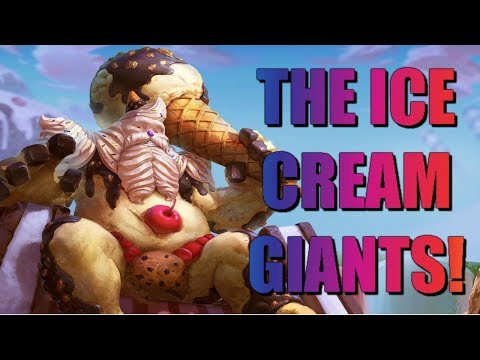 SMITE Infinite Assault - The Ice Cream Giants