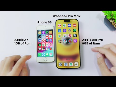 iPhone 5S VS iPhone 16 Pro Max – Speed Test