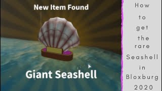 How to get the seashell in bloxburg | 2020