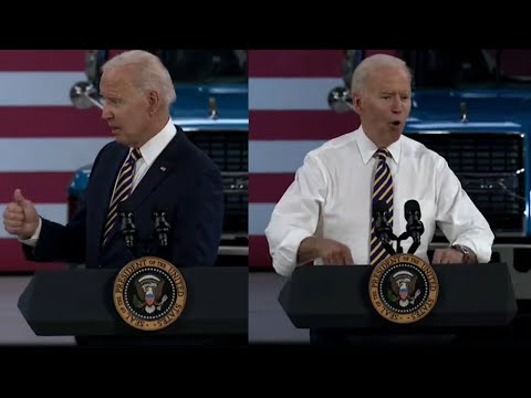 Freudian slip', Biden Confuses Trump with Obama at a Buy American Event 7/28/2021