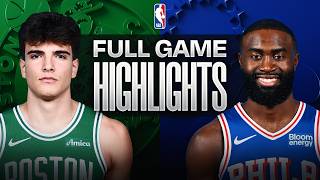 Hugo Gonzalez - Boston Celtics - Joel Embiid - Tyrese Maxey - Jaylen Brown - LeBron James - Philadelphia Sixers