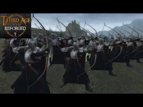 HARLINDON FACES A GRAND NAVAL INVASION (Siege Battle) - Third Age: Total War (Reforged)