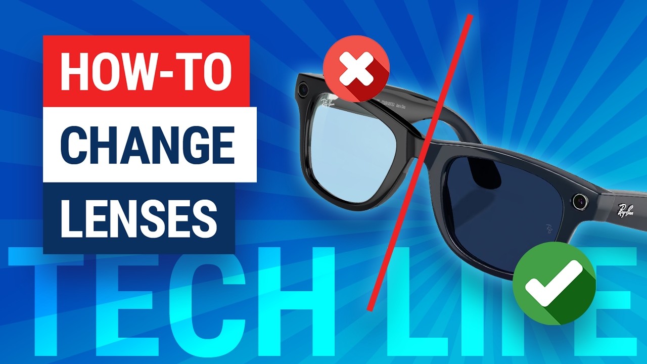 How to install RayBan Meta Prescription Transition Lenses | VR Rock Lenses Review