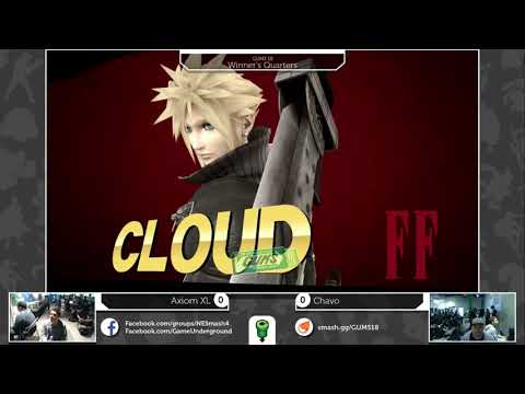 GUMS 18 Singles (Winner's Quarters) - Axiom XL (Cloud) vs Chavo (Bayonetta)