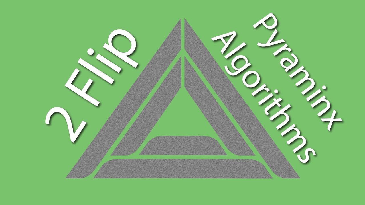 Pyraminx Last Layer Algorithms | 2 edge flip