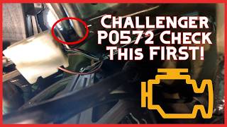 Quick Fix for Dodge Challenger P0572 Code: 2009–2010 Brake Switch Repair Guide