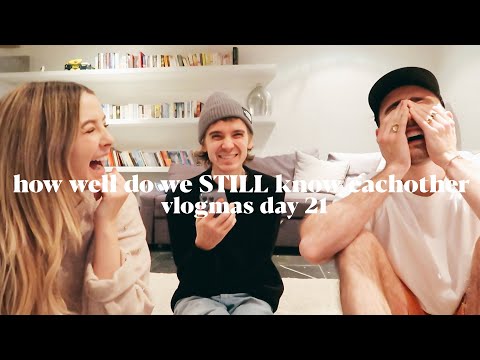 How Well Do We STILL Know Each Other 8 Years On | Vlogmas Day 21