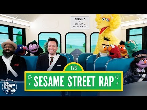 Sesame Street 50th Anniversary Rap w/ Jimmy Fallon & Tariq "Black Thought" Trotter