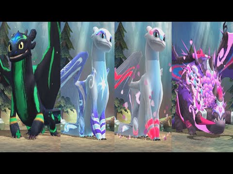 Dragons Titan Uprising - Sdentato San Patrizio ⭐⭐⭐⭐, 3 draghi titani ⭐⭐⭐