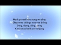 Nat King Cole - Caroling Caroling (Lyrics)