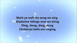 Nat King Cole - Caroling Caroling (Lyrics)