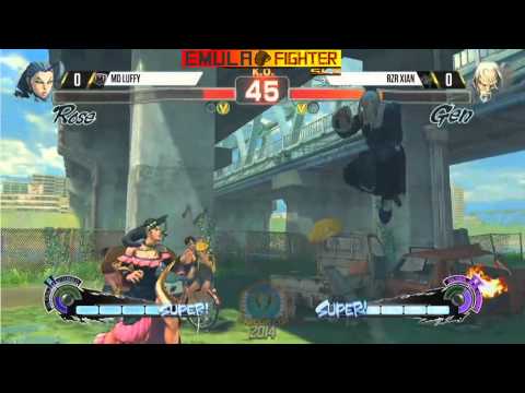 MD LUFFY VS RZR XIAN CAPCOM CUP 2014