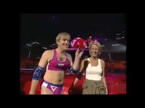 When Bradley Walsh took on Wolf! Gladiators