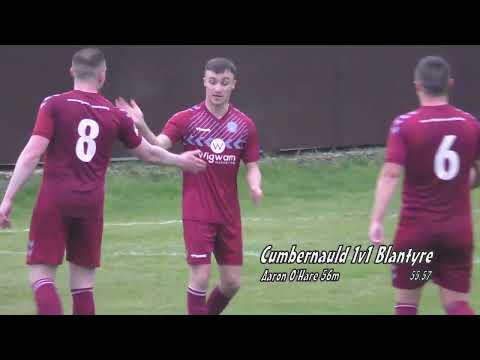 Cumbernauld United 3v2 Blantyre Victoria 16.5.22