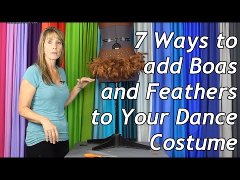 7 Ways to add Boas and Feathers to Your Dance Costume