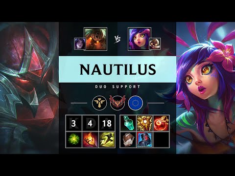 Nautilus Support vs Neeko - EUW Grandmaster Patch 25.17