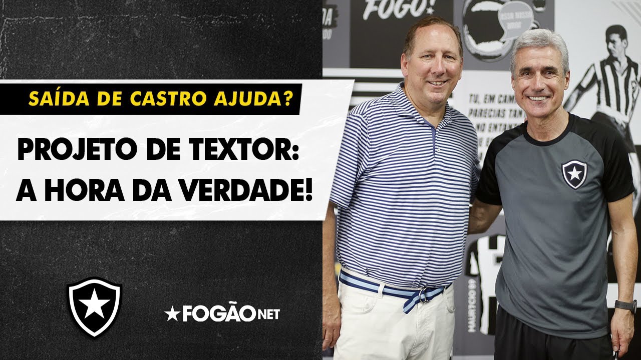 VÍDEO: saída de Luís Castro não seria boa para imagem de projeto de John Textor no Botafogo