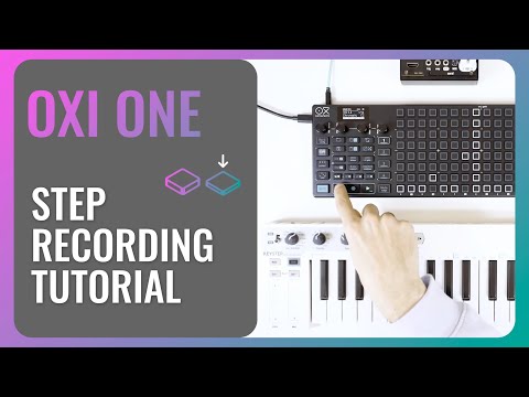 OXI One Tutorial: Master the SH-101 Style Step Recording Feature