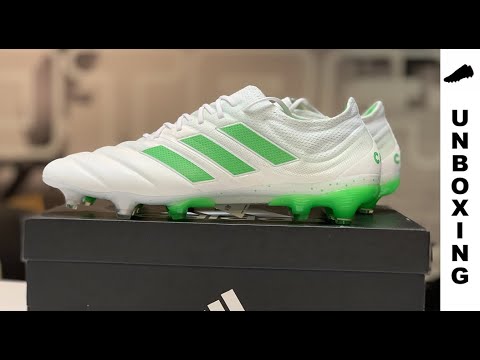 adidas Copa 19.1 FG/AG Virtuso pack - Footwear White/Solar Lime