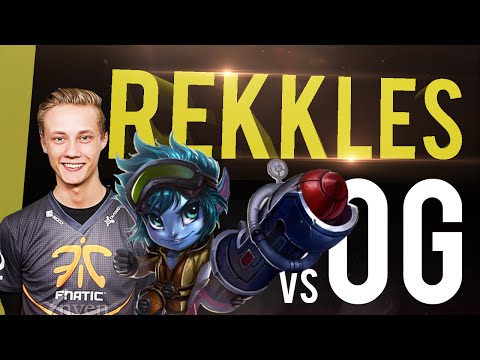 FNC Rekkles vs OG - EU LCS Finals Highlights