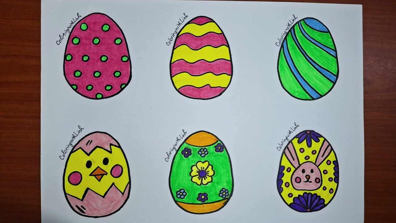 🎨🐰 Coloring Happy Easter Eggs 2025! 🌸🌷