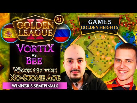 Golden League II - Wars of the No-Stone Age - VortiX vs Bee - G5