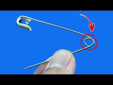 Few People Know This Secret Use of a Safety Pin! You Won’t Believe It!
