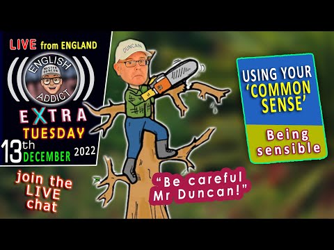 Using your 'common sense' - Sensible + Careless - English Addict eXtra / Tuesday 13th December 2022