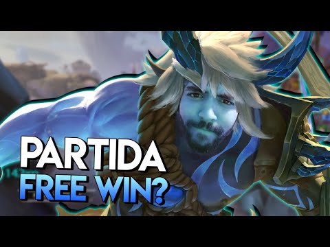 Partida free win?.. HOU YI ADC, Ranked Conquista Road to Master, Smite BR