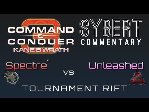 Spectre(GDI) vs Unleashed(MoK) - Tournament Rift - Kane's Wrath