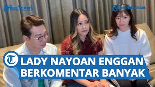 Muncul ke Publik, Lady Nayoan Enggan untuk Komentar Banyak soal Kondisi Rumah Tangganya