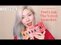 Peripera Peri S Ink The Velvet Swatches YesStyle Korean Beauty