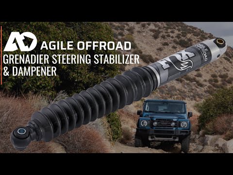 Introducing the Agile Offroad | Fox Steering Stabilizer for the Grenadier