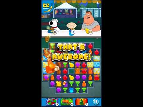 Family Guy Another Freakin Mobile Game Level 625 - NO BOOSTERS