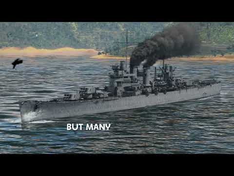 Battle of Tassafaronga - Japanese night torpedo attack sank 4 US cruisers off Guadalcanal