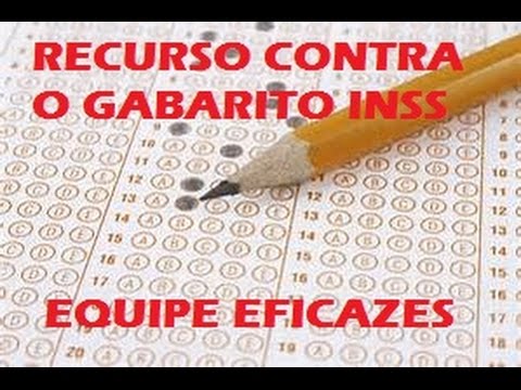 INSS - Recurso Gabarito Preliminar 3 @publicons @microovolution