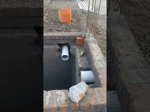 SEPTIC TANK DESIGN #viral #viralvideo #construction #elevation #footing #interior #planing #architec
