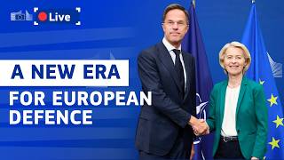 EU and NATO reinforce each other: President von der Leyen meets NATO S