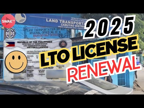 30 MINS LANG! 2025 LTO LICENSE RENEWAL | STEP BY STEP GUIDE | COMPLETE PROCESS with TOTAL COST