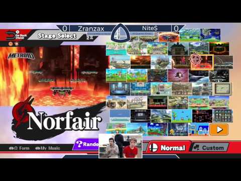 Sm4sh@Mines 43 - Zranzax (Kirby) Vs. Nite$ (Diddy Kong) - Winners Quarterfinals