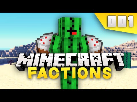 Minecraft Factions - Episode 1 - Base Building!