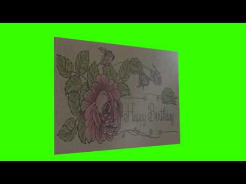 Birthday postcard for Janiya