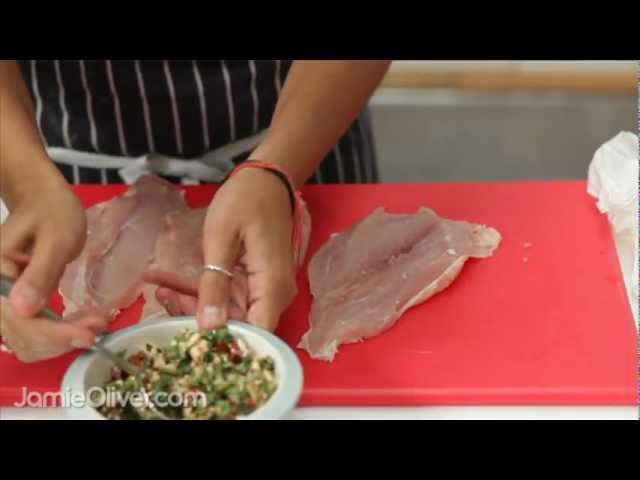 How to stuff Cypriot chicken: Jamie’s Food Team