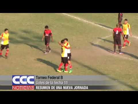 Torneo Federal B   Goles de la fecha 11