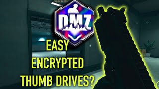 Encrypted Thumb Drives FAST in DMZ!