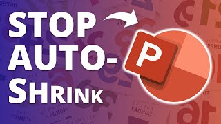 Stop text from SHRINKING in PowerPoint! 💥 [REPORTS IN PPT🔥]