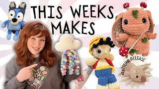 Pattern Tests and a Very Meaningful Plushie! 🩵 - This Week's Makes